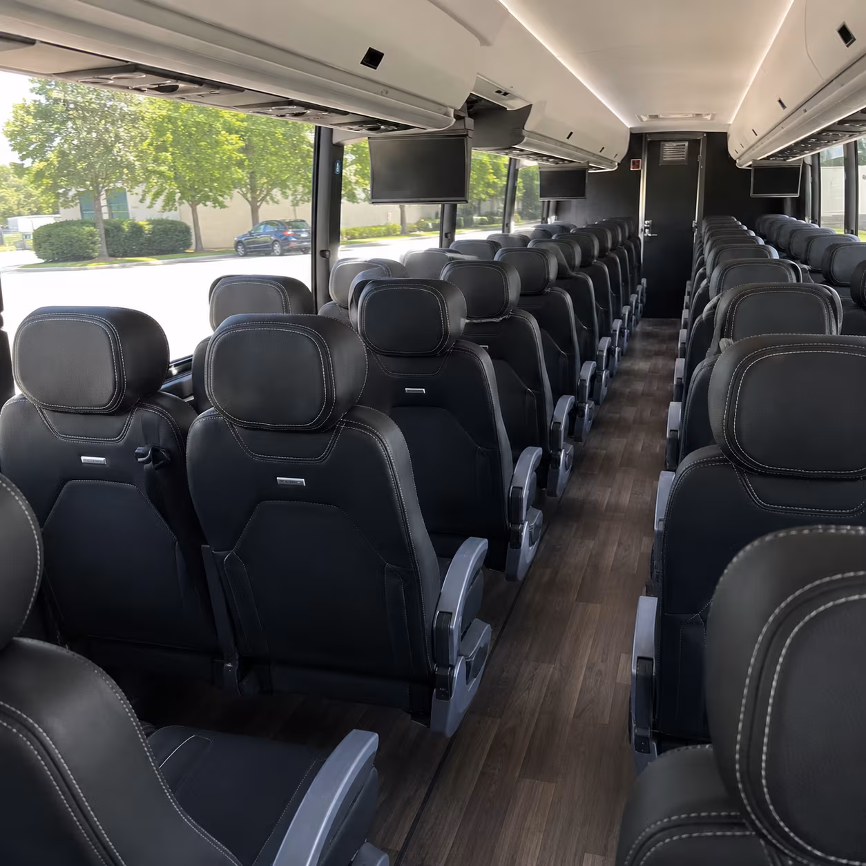 tempe charter bus interior